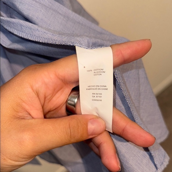 G.H. Bass & Co. Blue Pleated Sundress - Picture 3 of 3